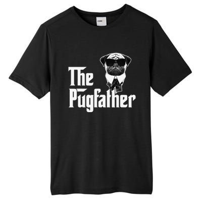 Funny Pug Owner The Pugfather Father Gift Dog Lovers Owner Tall Fusion ChromaSoft Performance T-Shirt