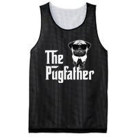 Funny Pug Owner The Pugfather Father Gift Dog Lovers Owner Mesh Reversible Basketball Jersey Tank