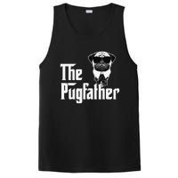 Funny Pug Owner The Pugfather Father Gift Dog Lovers Owner PosiCharge Competitor Tank