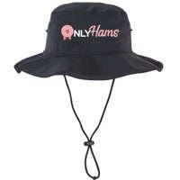 Funny Pig Only Hams Funny Pork Pig Farmer Bucket Hat