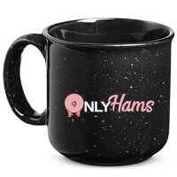 Funny Pig Only Hams Funny Pork Pig Farmer 15oz Campfire Ceramic Mug