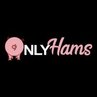 Funny Pig Only Hams Funny Pork Pig Farmer Drawstring Bag
