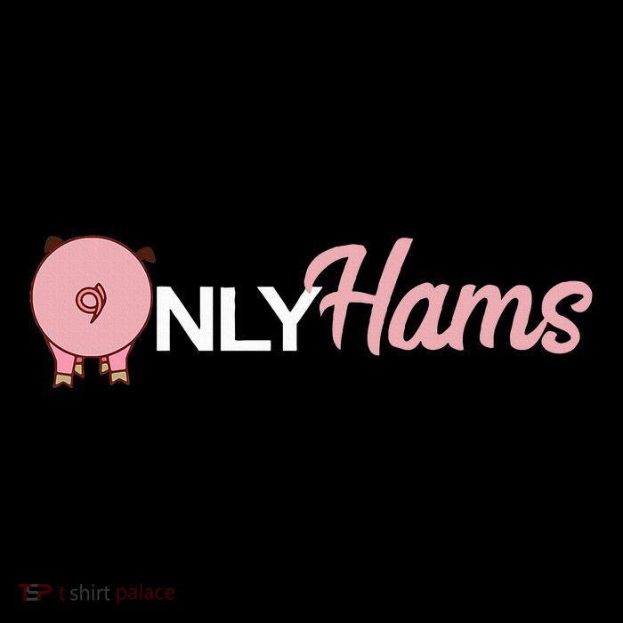 Funny Pig Only Hams Funny Pork Pig Farmer Tall T-Shirt