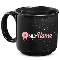 Funny Pig Only Hams Funny Pork Pig Farmer 15oz Campfire Ceramic Mug