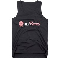 Funny Pig Only Hams Funny Pork Pig Farmer Tank Top