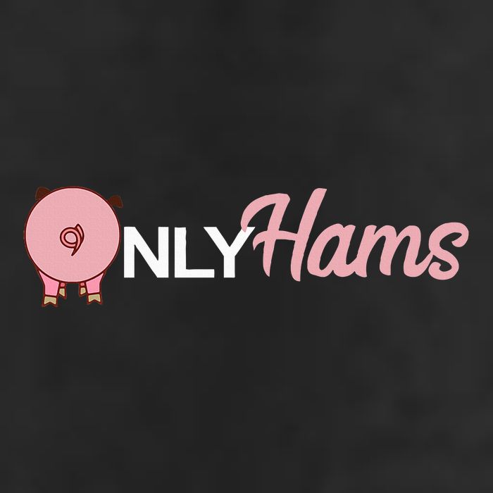 Funny Pig Only Hams Funny Pork Pig Farmer Microfiber Hand Towel