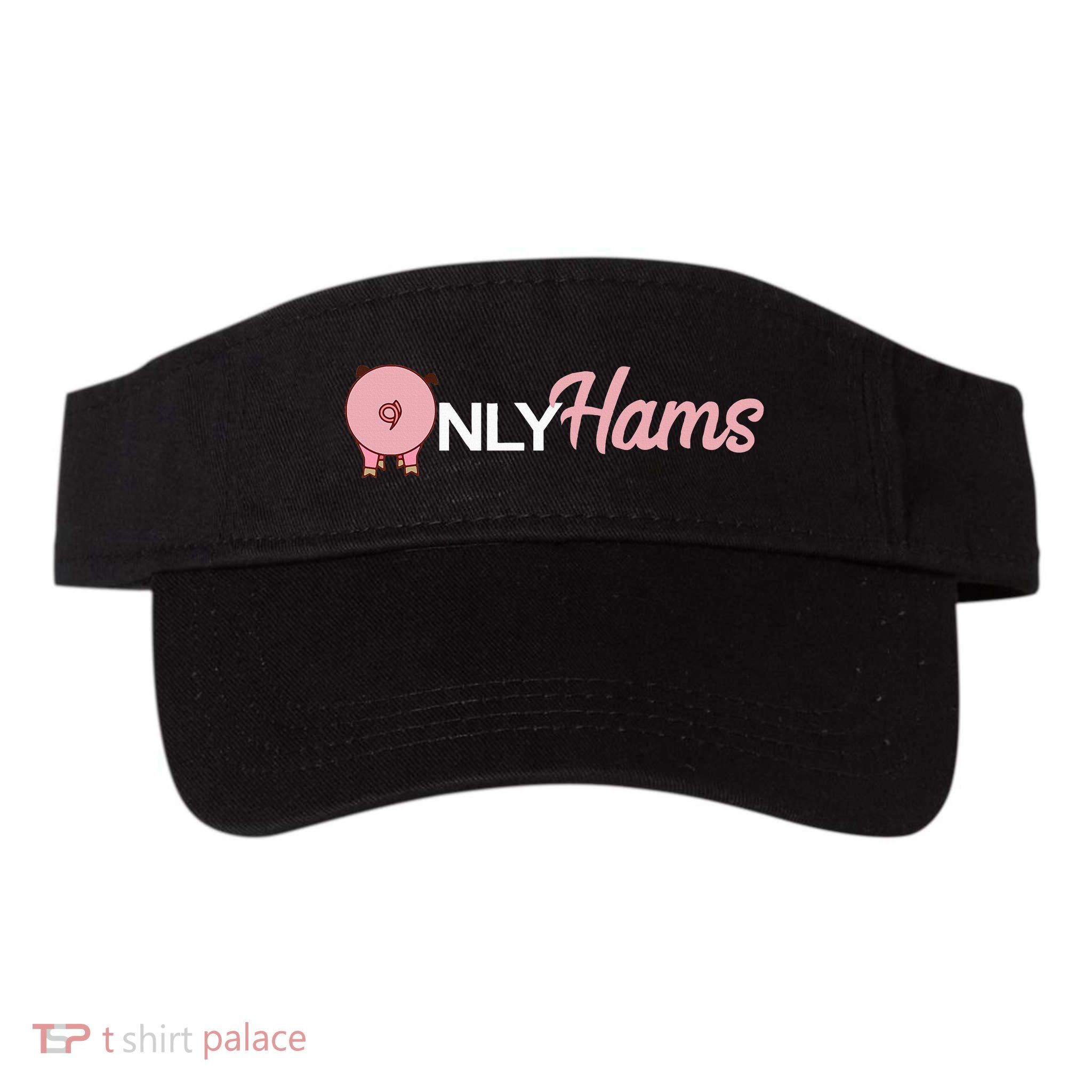 Funny Pig Only Hams Funny Pork Pig Farmer Visor