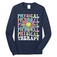 Flower PT Outfit Pediatric Physical Therapy Therapist Long Sleeve Shirt