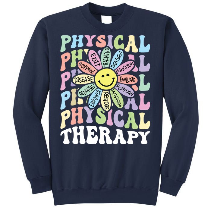 Flower PT Outfit Pediatric Physical Therapy Therapist Sweatshirt