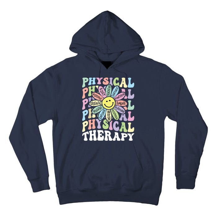 Flower PT Outfit Pediatric Physical Therapy Therapist Tall Hoodie