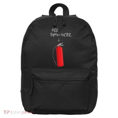 Fire Putter Outer Fire Extinguisher Fire Fighter Funny 16 in Basic Backpack