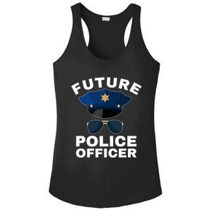 Future Police Officer Law Enforcet Proud Cop Dad Meaningful Gift Ladies PosiCharge Competitor Racerback Tank