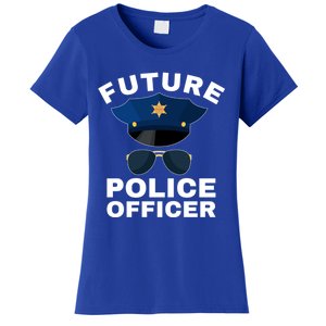 Future Police Officer Law Enforcet Proud Cop Dad Meaningful Gift Women's T-Shirt