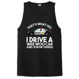 Funny Police Officer Gift For Cop Law Enforcement PosiCharge Competitor Tank