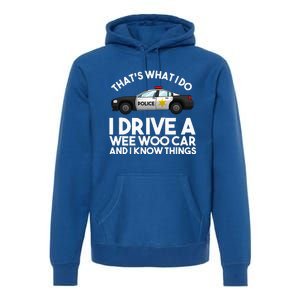 Funny Police Officer Gift For Cop Law Enforcement Premium Hoodie