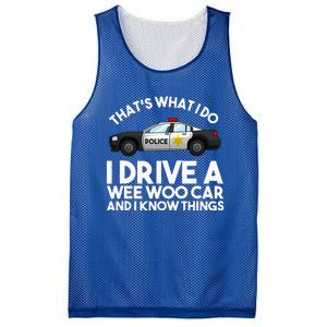 Funny Police Officer Gift For Cop Law Enforcement Mesh Reversible Basketball Jersey Tank