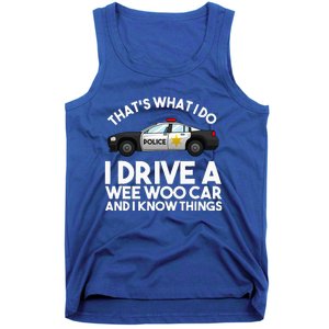 Funny Police Officer Gift For Cop Law Enforcement Tank Top