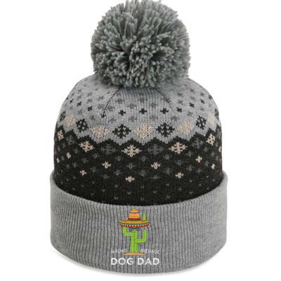 Fun Pet Owner Humor Saying Funny Dog Dad The Baniff Cuffed Pom Beanie