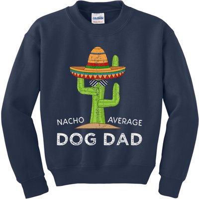 Fun Pet Owner Humor Saying Funny Dog Dad Kids Sweatshirt