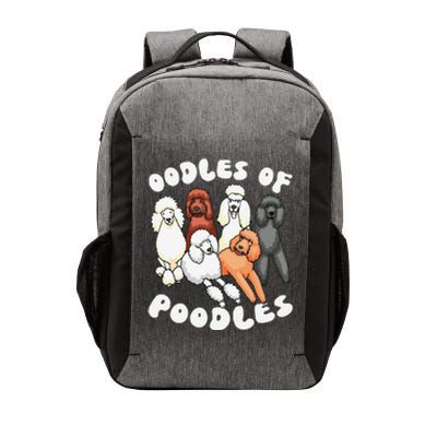 Funny Poodle Oodles Of Poodles Poodle Lover Vector Backpack