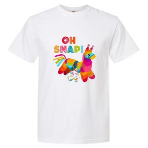 Funny Pinata OH SNAP Cinco De Mayo Mexican Party Garment-Dyed Heavyweight T-Shirt