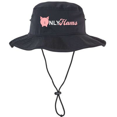 Funny Pig Only Hams Funny Pork Pig Farmer Bucket Hat