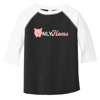 Funny Pig Only Hams Funny Pork Pig Farmer Toddler Fine Jersey T-Shirt