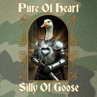 Funny Pure Of Heart Silly Of Goose Sir Goose In Knight Armor Legacy Tie Dye Trucker Hat
