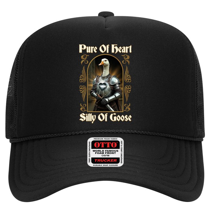 Funny Pure Of Heart Silly Of Goose Sir Goose In Knight Armor Hat