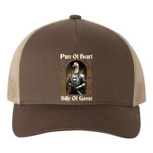 Funny Pure Of Heart Silly Of Goose Sir Goose In Knight Armor Yupoong Adult 5-Panel Trucker Hat