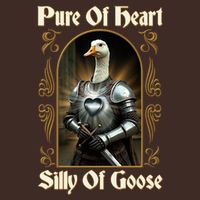 Funny Pure Of Heart Silly Of Goose Sir Goose In Knight Armor Mousepad