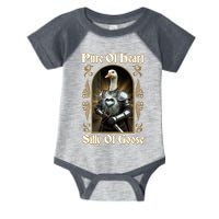 Funny Pure Of Heart Silly Of Goose Sir Goose In Knight Armor Infant Baby Jersey Bodysuit
