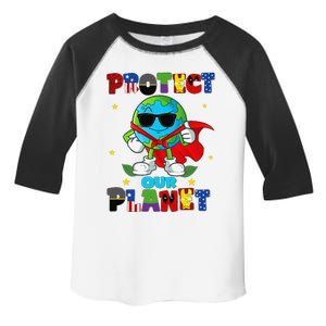 Funny Protect Our Planet Cute Earthday Teacher Cute Toddler Fine Jersey T-Shirt