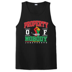 Freedom Property Of Nobody Juneteenth Black History 1865 PosiCharge Competitor Tank