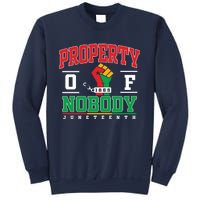 Freedom Property Of Nobody Juneteenth Black History 1865 Sweatshirt