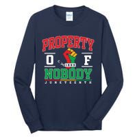 Freedom Property Of Nobody Juneteenth Black History 1865 Tall Long Sleeve T-Shirt