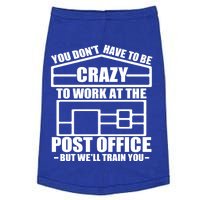 Funny Post Office Worker Crazy Postal Worker Mailman Cool Gift Doggie Tank