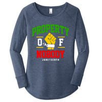 Funny Property Of Nobody Juneteenth 1865 Women's Perfect Tri Tunic Long Sleeve Shirt