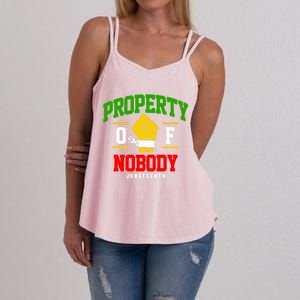 Funny Property Of Nobody Juneteenth 1865 Women's Strappy Tank