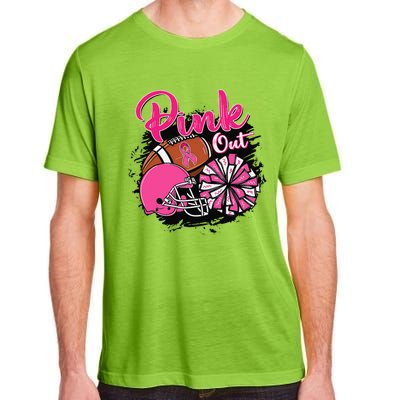 Football P.Ink Out Breast Cancer Awareness Game Day Gift Adult ChromaSoft Performance T-Shirt