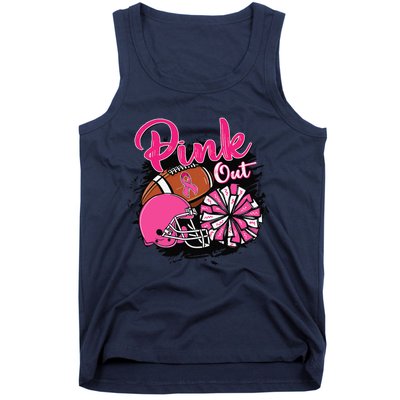 Football P.Ink Out Breast Cancer Awareness Game Day Gift Tank Top