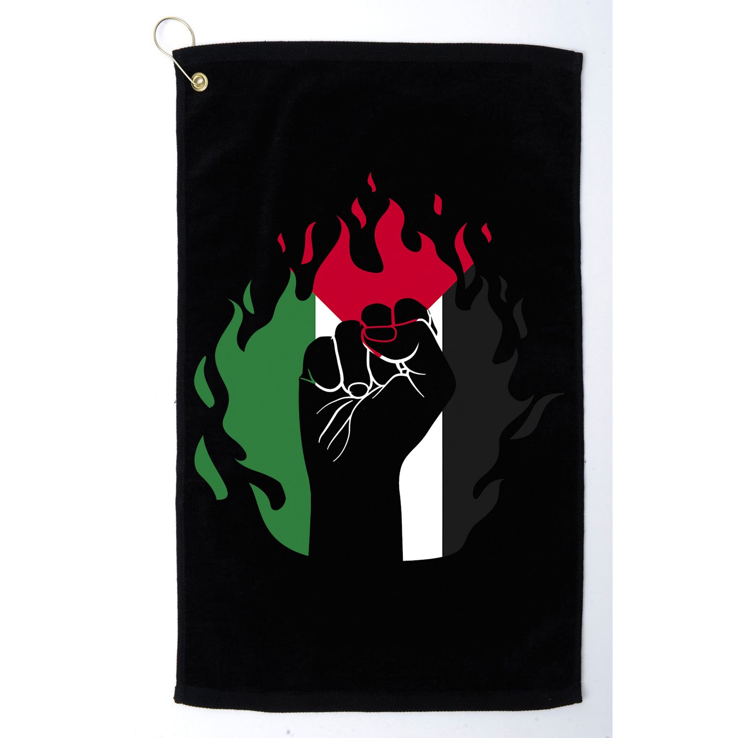 Free Palestine Palestine Flag Golf Towel