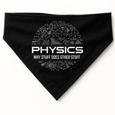 Funny Physics Physics Science Physicist Physics Humor USA-Made Doggie Bandana