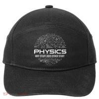 Funny Physics Physics Science Physicist Physics Humor 7-Panel Snapback Hat