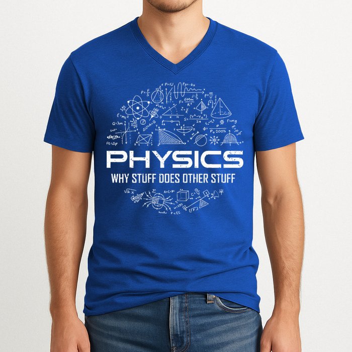 Funny Physics Physics Science Physicist Physics Humor V-Neck T-Shirt