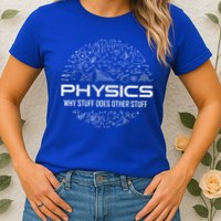 Funny Physics Physics Science Physicist Physics Humor Womens T-Shirt