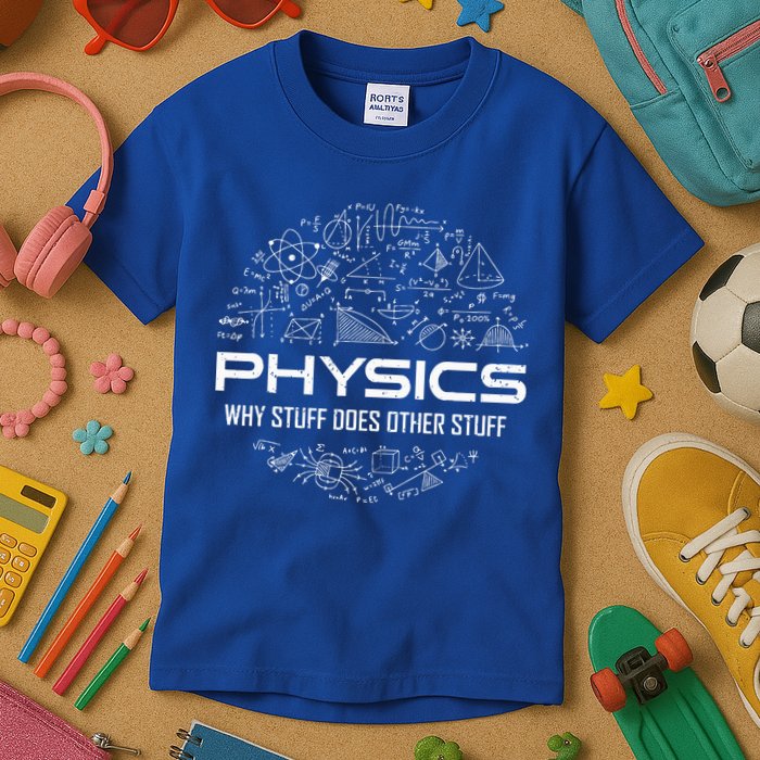 Funny Physics Physics Science Physicist Physics Humor Kids T-Shirt