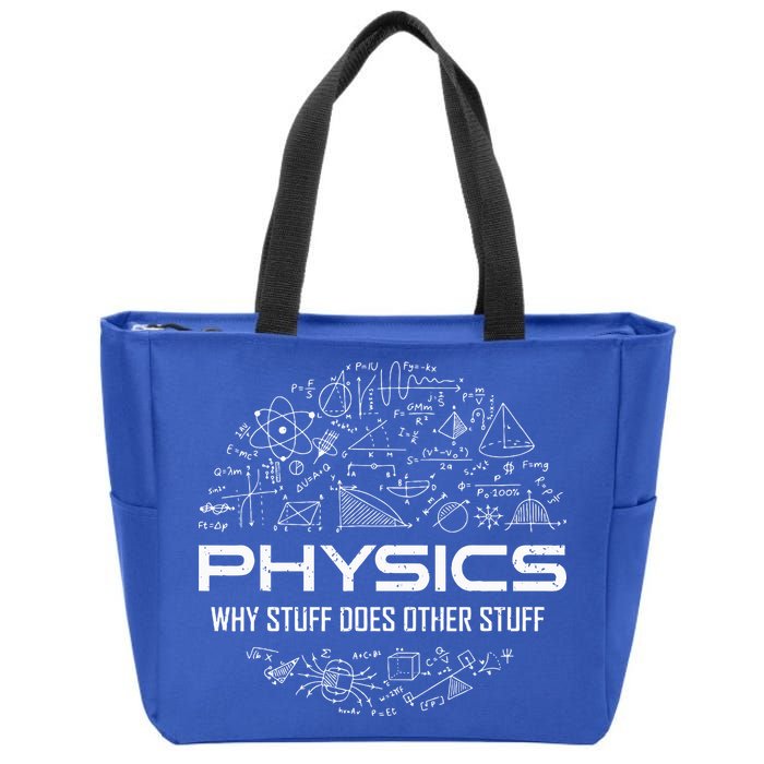 Funny Physics Physics Science Physicist Physics Humor Zip Tote Bag