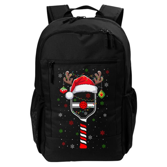 Funny Pickleball Player Christmas Holiday Reindeer Xmas Daily Commute Backpack