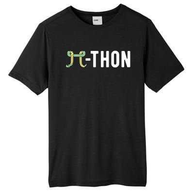 Funny Python Pi Math Teacher Snake Python Pithon Pi Symbol Gift Tall Fusion ChromaSoft Performance T-Shirt